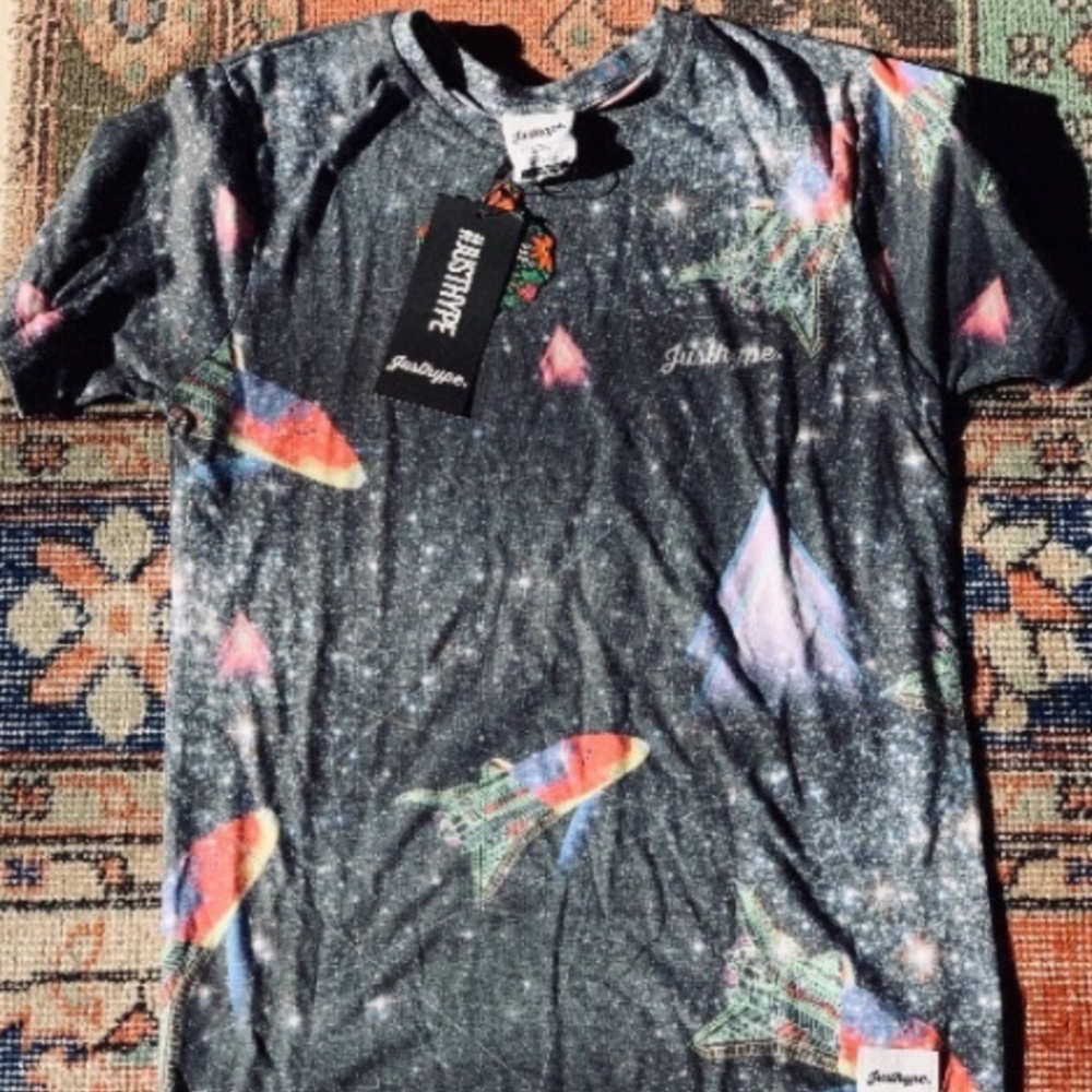 Just Hype Galaxy Shirt Sz XS